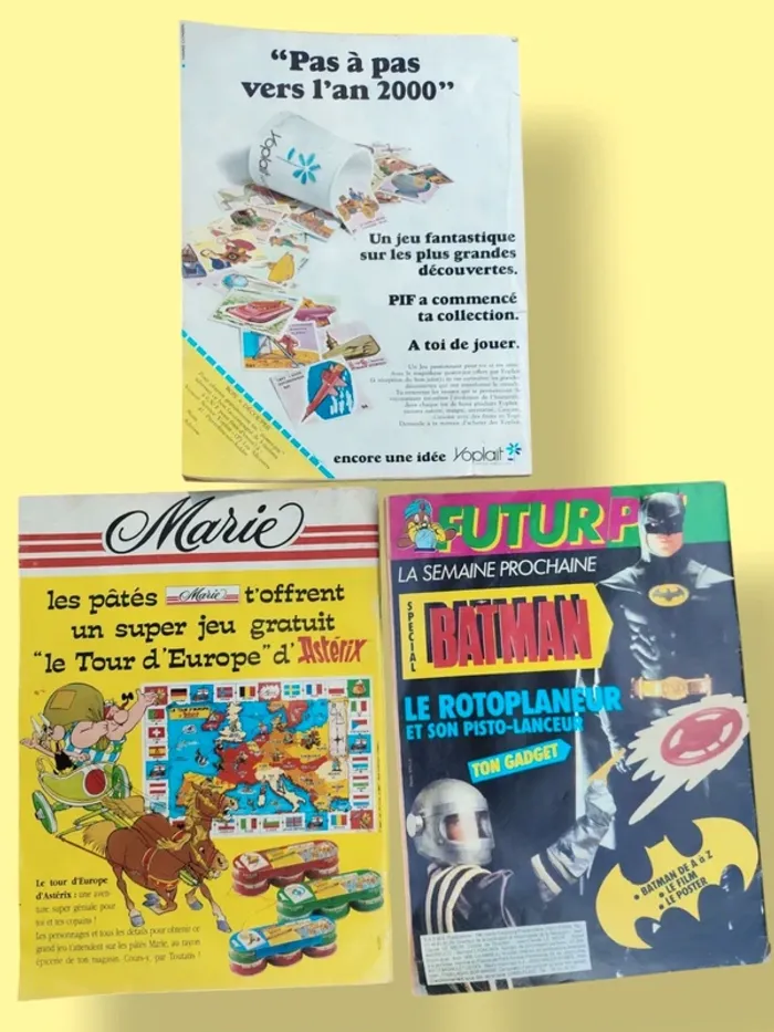 Lot de 3 magazines Pif Gadget vintage - photo numéro 2