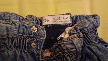 Pantalon jeans doublé Zara