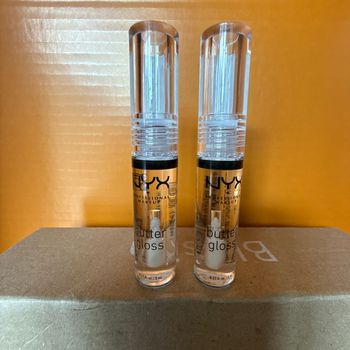 NYX  lot de 2 Gloss à lèvres butter