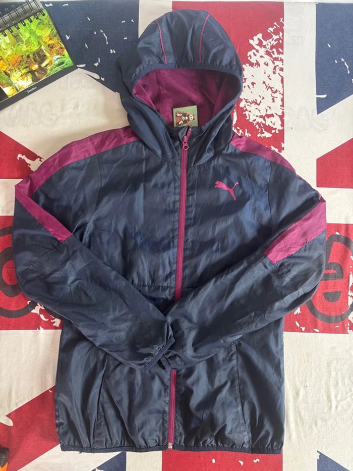 Veste Puma bleu marine violet taille S