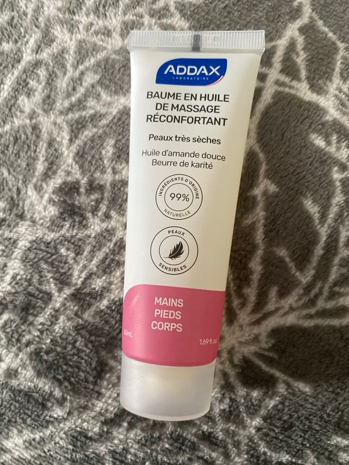 Baume en huile de massage