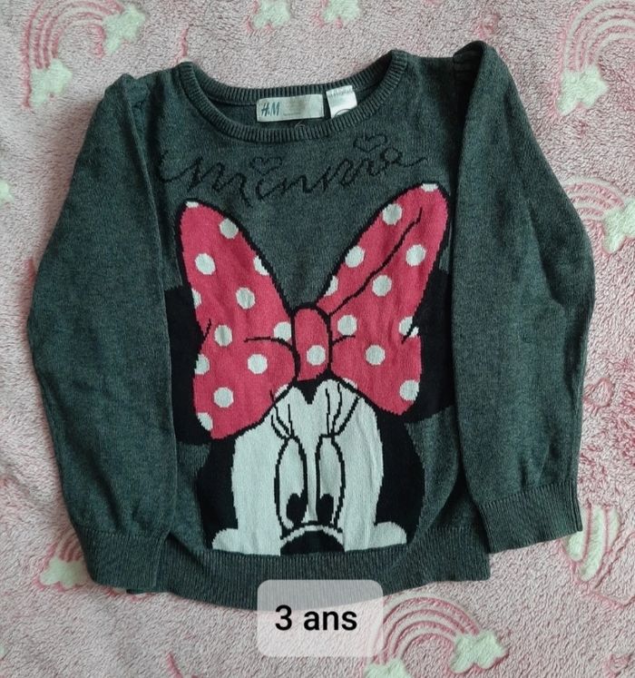 Pull Disney Minnie 3 ans