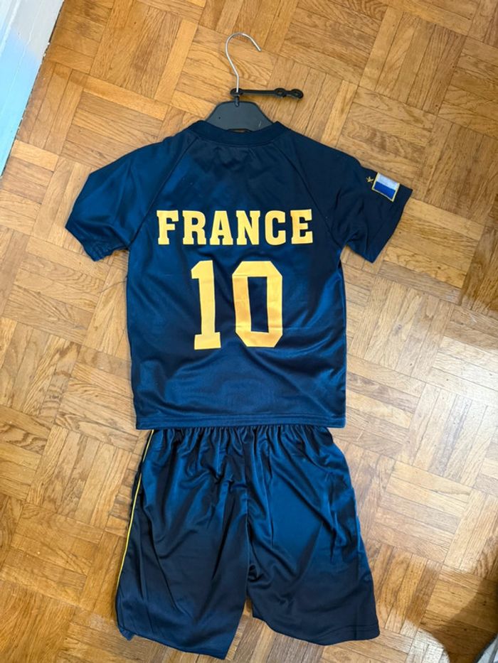 Ensemble garçon France t-shirt short - photo numéro 2