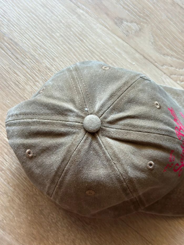 Casquette unisexe inscription en rose Saint Barth - photo numéro 5