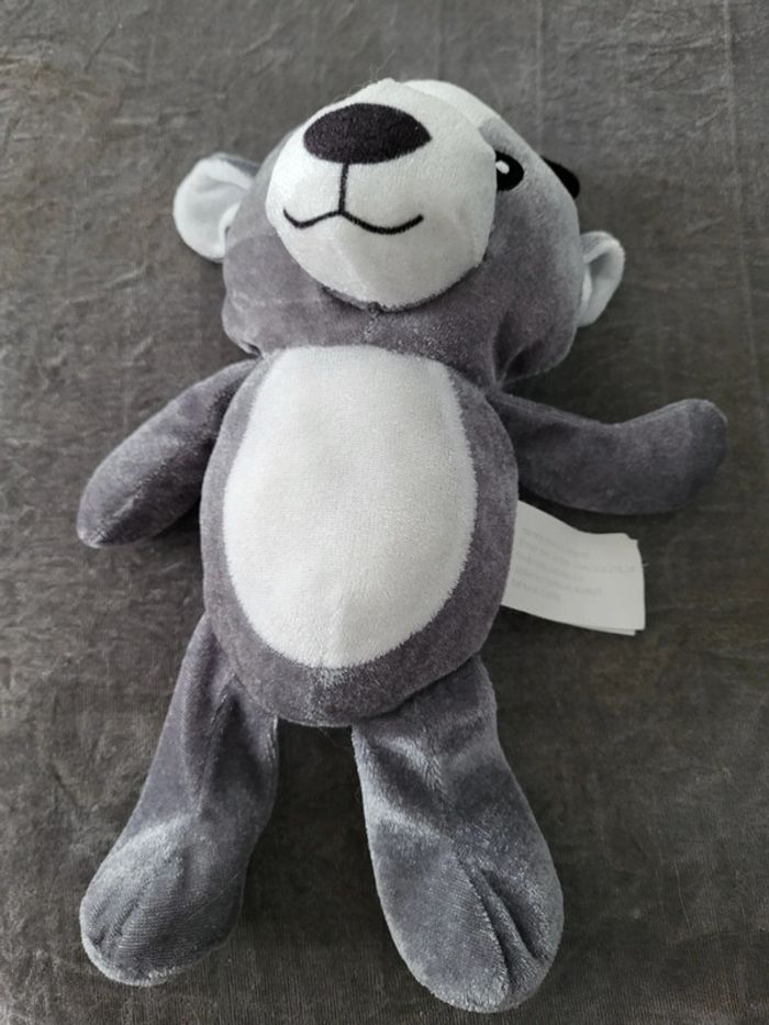 Peluche renne grise - photo numéro 2