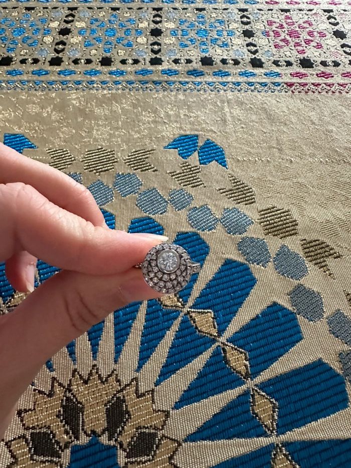 Bague en argent 925/1000ème taille 54 - photo numéro 3