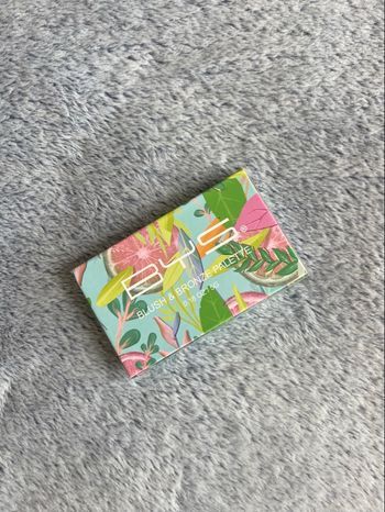 Palette duo blush et bronze floral bys