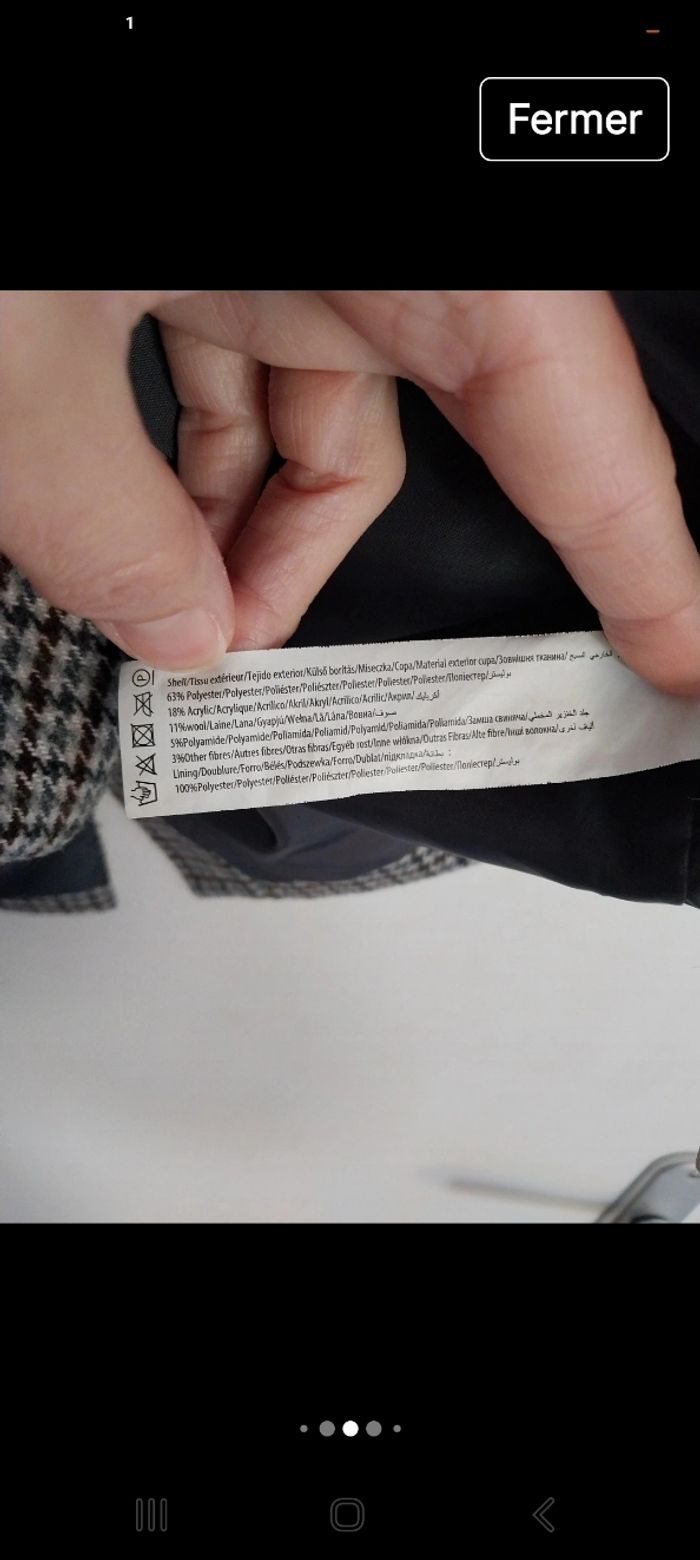 Manteau carreau T40 - photo numéro 10