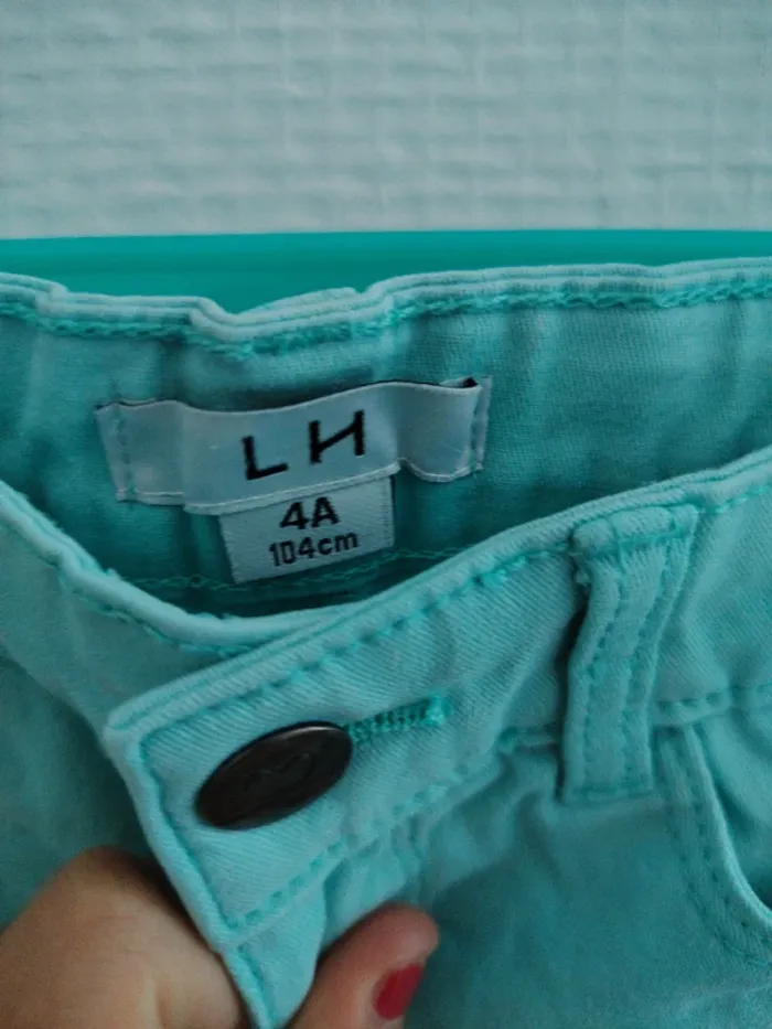 Short au jean taille 4 ans - photo numéro 3