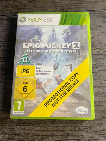 Epic Mickey 2: The Power Of Two - Xbox 360 Promo Microsoft