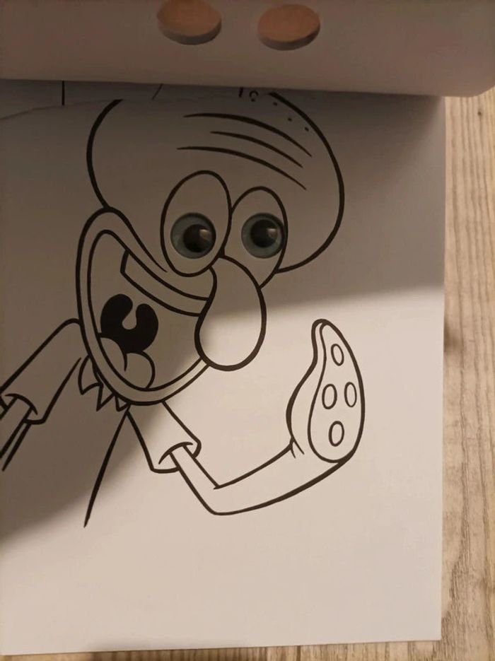 Joli bloc de coloriages Bob l'éponge - photo numéro 4