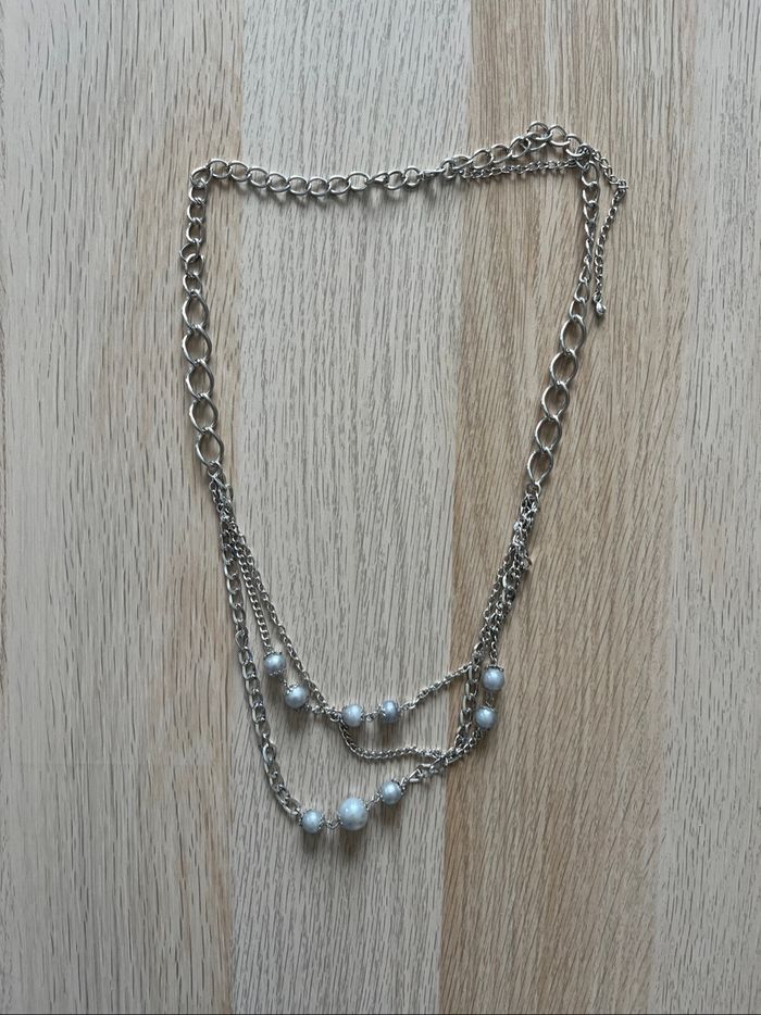 Collier argenté