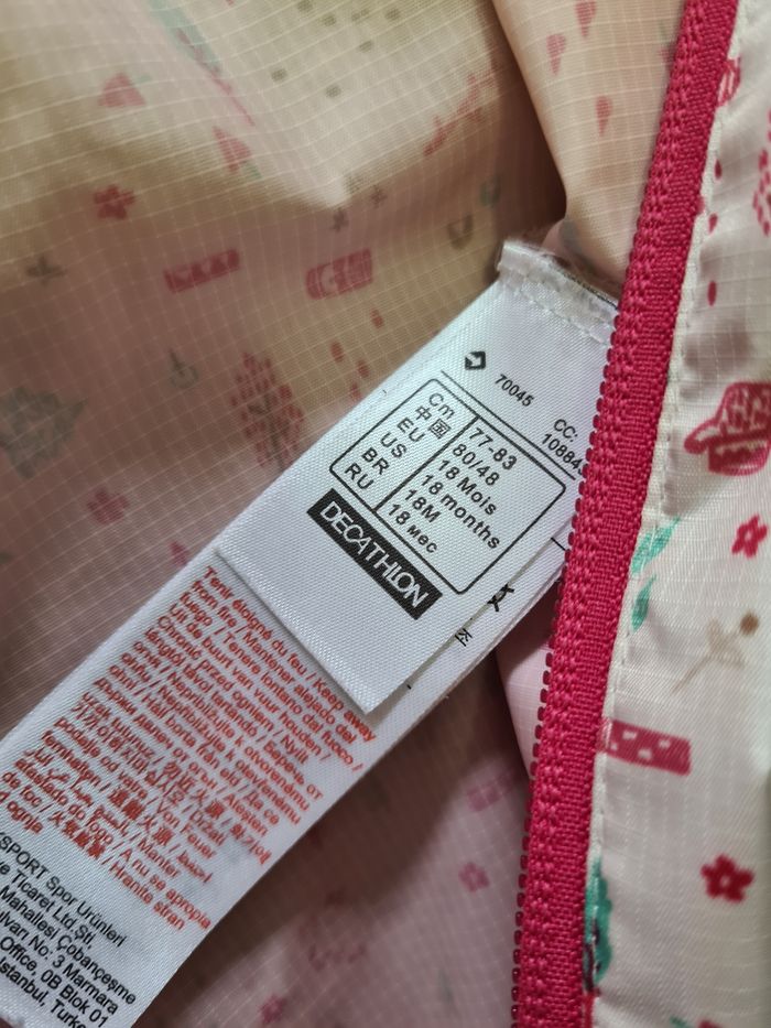 Imperméable coupe vente 12 18 mois - photo numéro 2