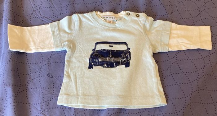 DISPO - T-shirt vertbaudet 3 mois - photo numéro 2