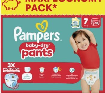 Pampers pants t7