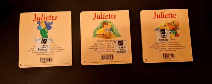 Lot de 3 livres de Juliette - photo numéro 2