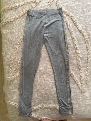 Legging fille gris 10 ans Kiabi