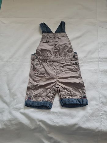 Salopette courte 18 mois Obaïbi