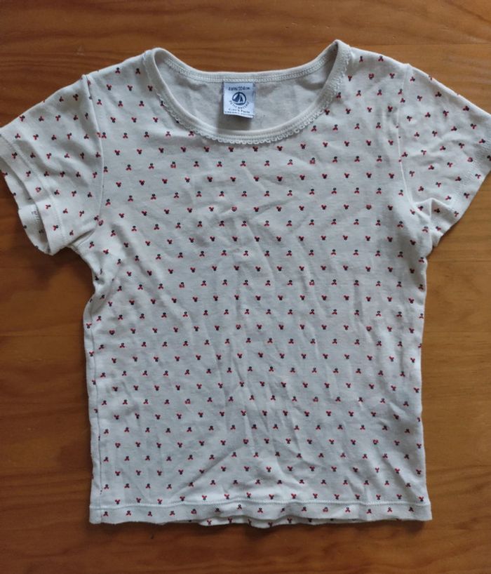 Maillot de corps fille 4 ans Petit Bateau