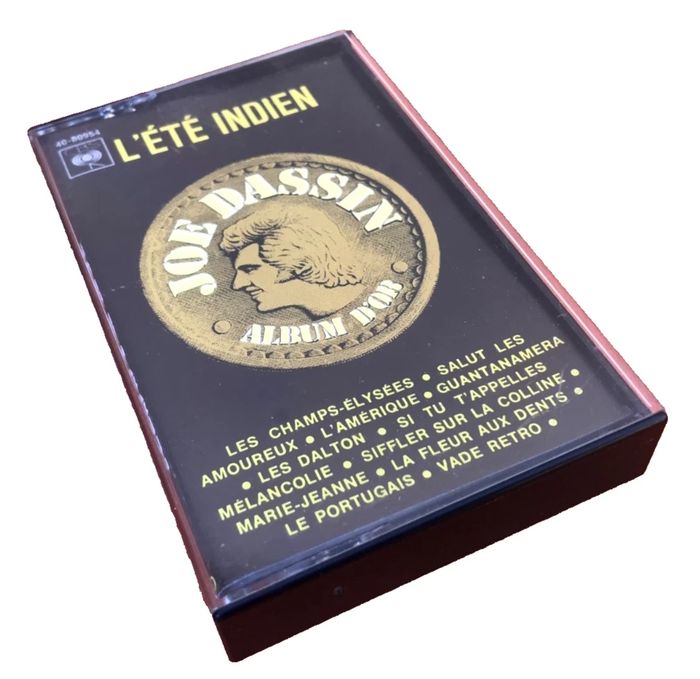 Cassette audio Joe Dassin L' été Indien (1975) Album d' or CBS 80954 - photo numéro 8