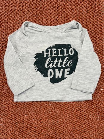 Maillot manche longue 1 mois