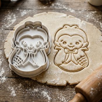 Emporte-pièce Vampire Kawaii Fille Chauve-Souris pour Biscuits et Sablés Halloween