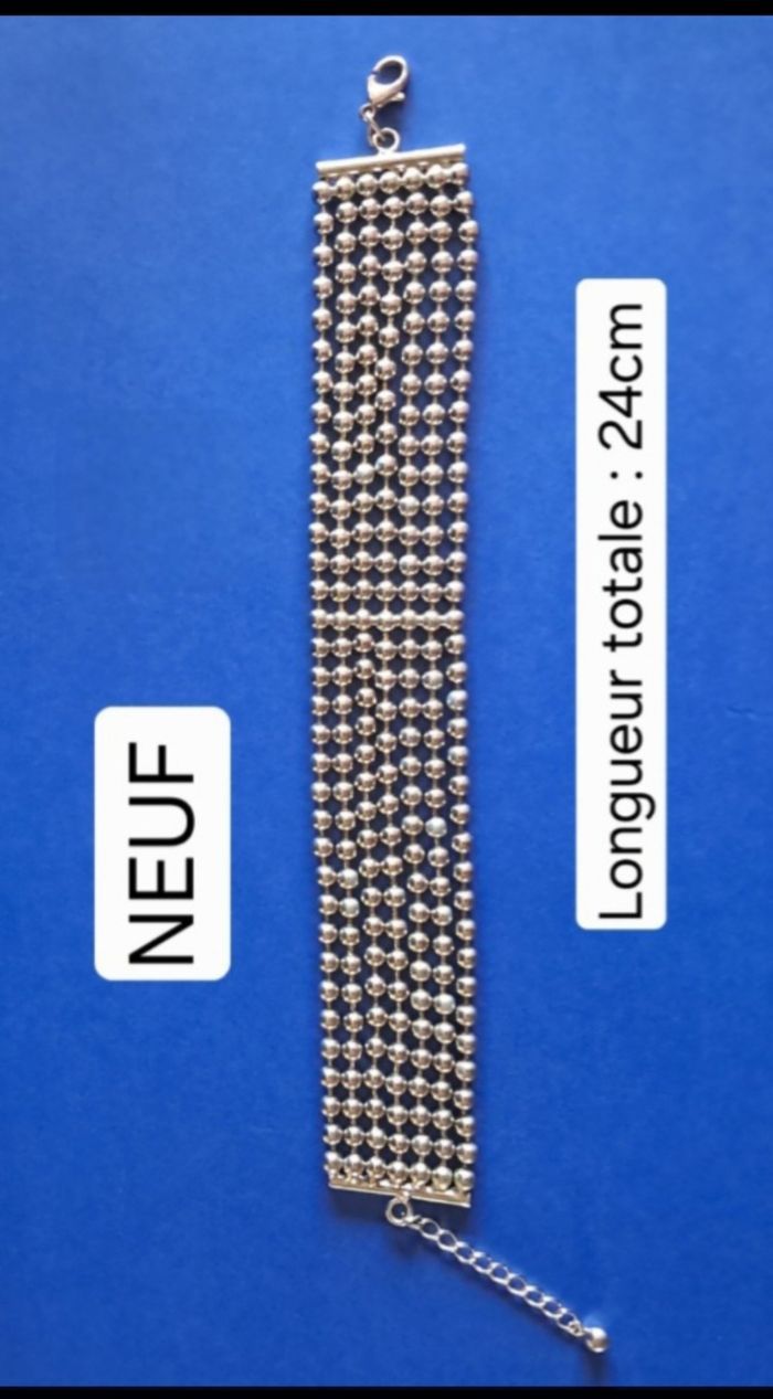 Collier et bracelet fantaisie NEUFS pour femme - photo numéro 9