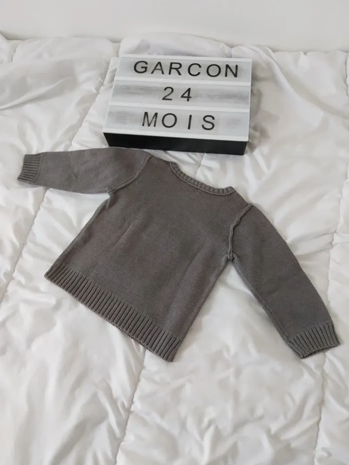 Pull garçon 24 mois Sergent Major - photo numéro 2