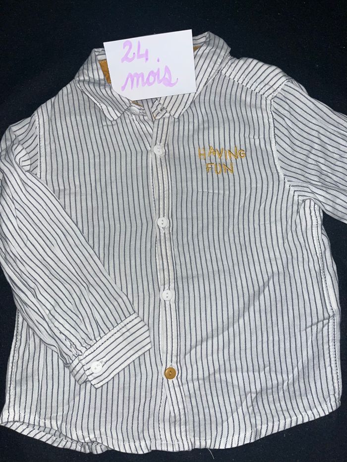 Chemise 24 mois