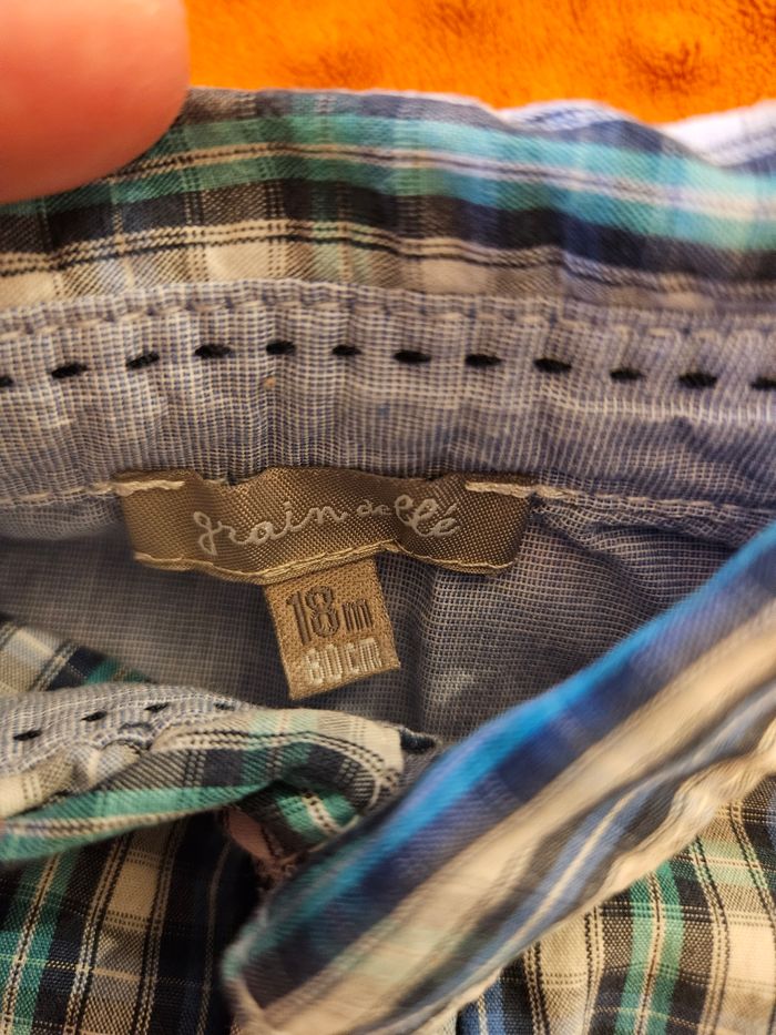 Chemise à carreaux - photo numéro 3