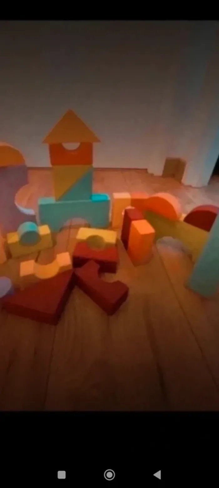 Boite de cubes en mousse - photo numéro 3