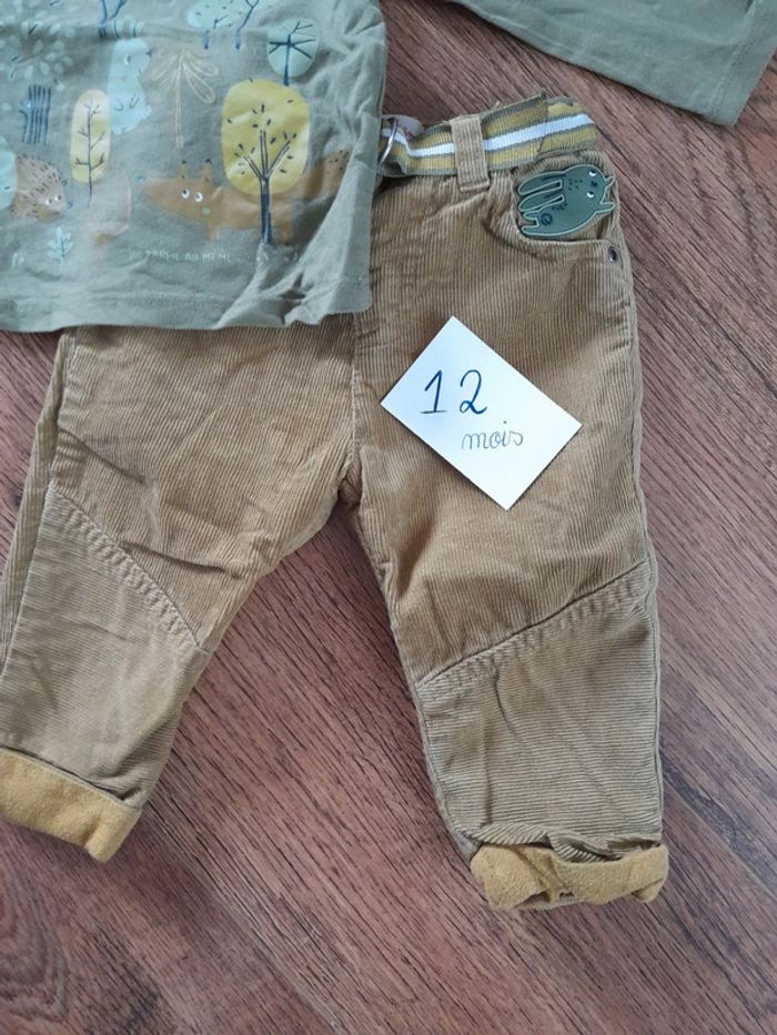 Ensemble forêt 🐰 dpam 12 mois - photo numéro 2