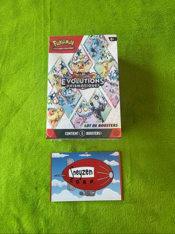 Bundle Pokémon 6 Boosters Évolutions Prismatiques EV08.5 Neuf et Scellé