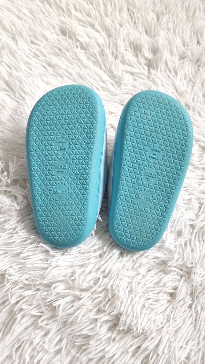 Chaussons reine des neiges elsa 28-29 - photo numéro 5