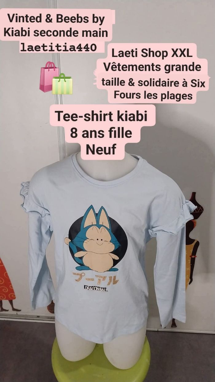 Tee-shirt fille 8 ans Kiabi
