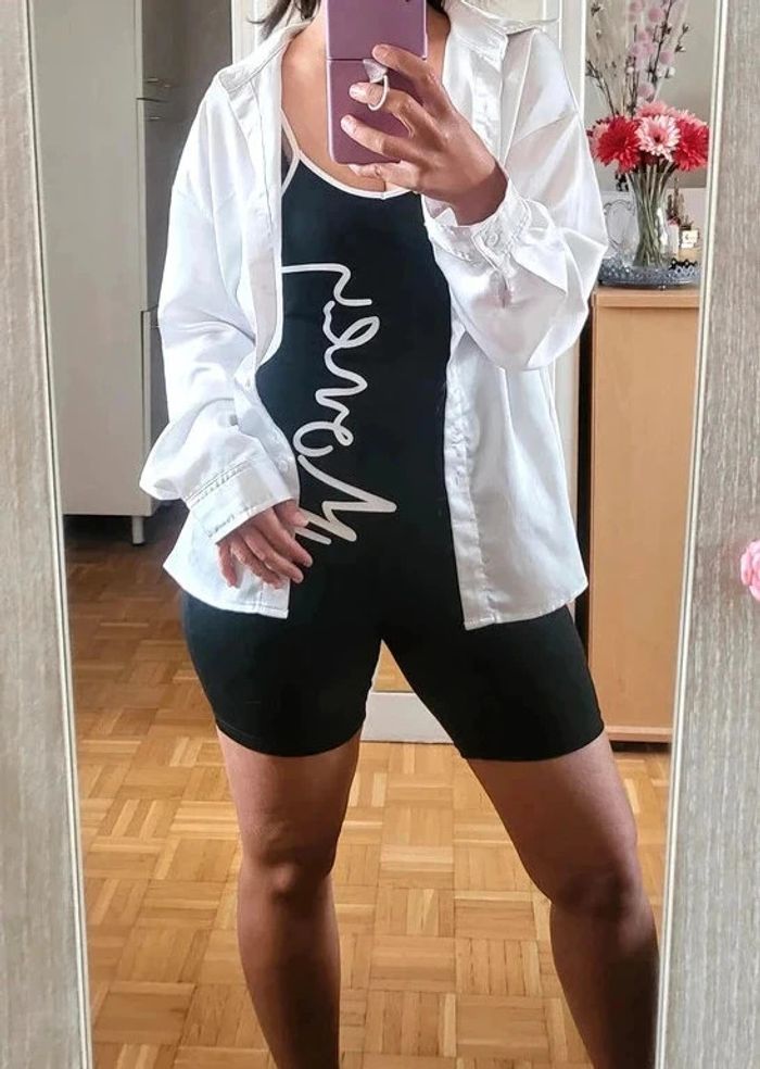 Combinaison combi short Taille S moulante sexy