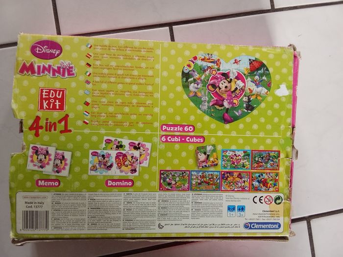 Jeu 4 en 1 Minnie 3 ans et + - photo numéro 7