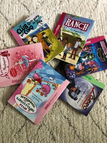 Lot de livres La Bibliothèque Rose