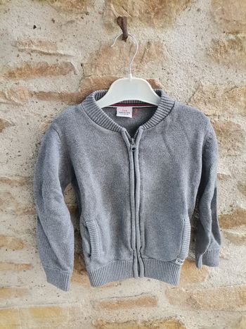 Gilet gris