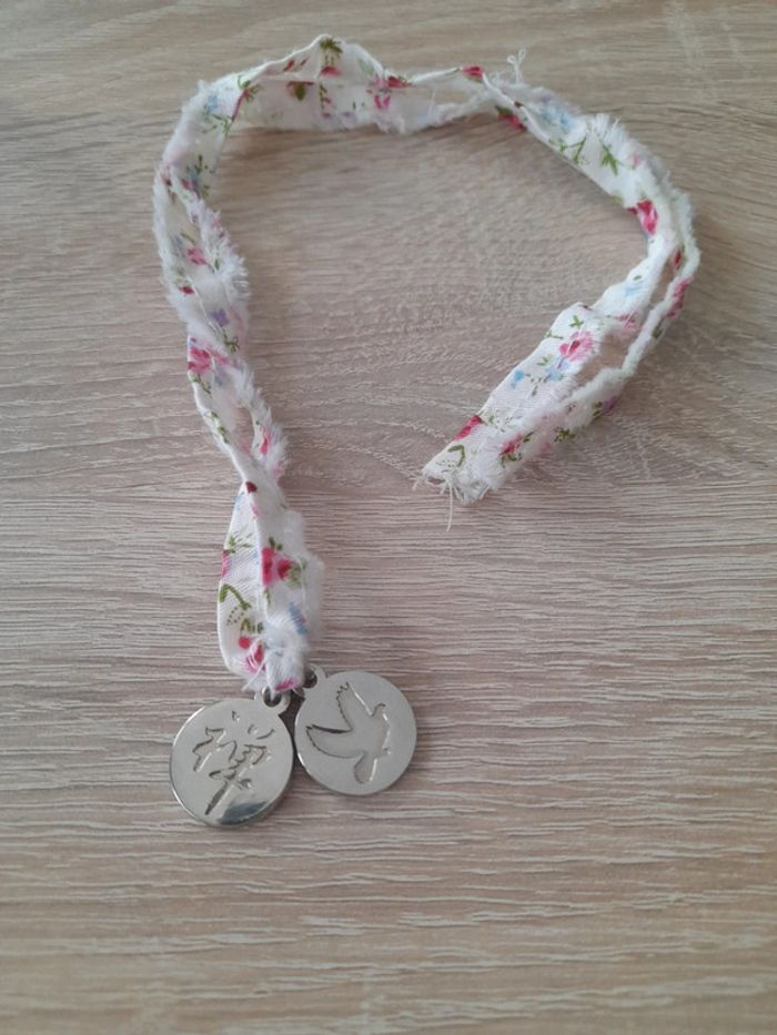 Collier fleurs Liberty 🌸