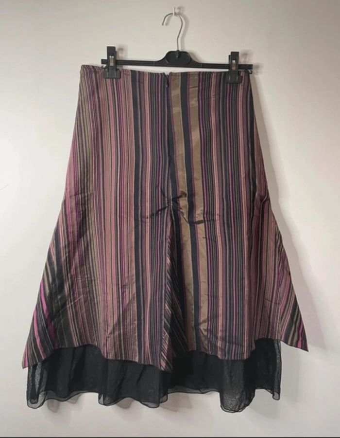 Jupe midi asymétrique 38/40 femme - photo numéro 2