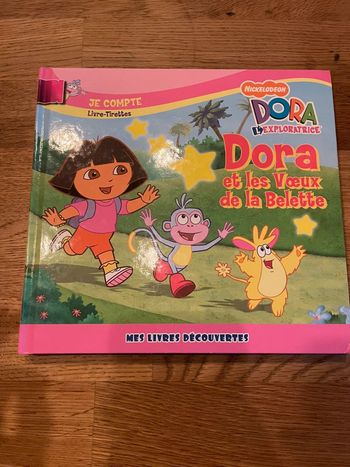 Livre Nickelodeon Mes livres découvertes Dora l’exploratrice Dora et les vieux de la Belette