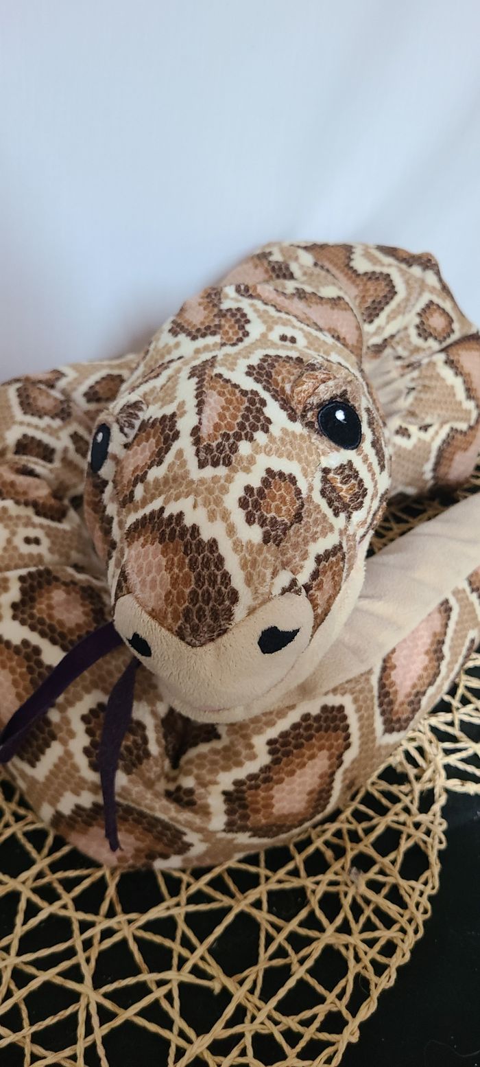 Ikea Djungelskog Birman Python Serpent Peluche Animal Marionnette