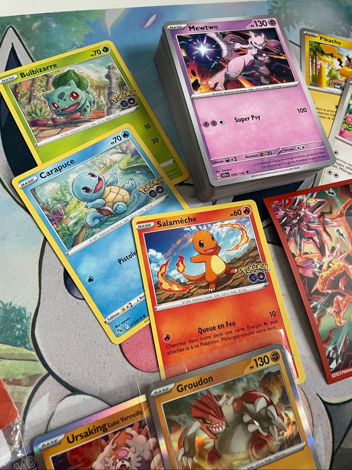 🎁 Gros lot de cartes Pokémon - Classeur Dracaufeu - Brillantes et EX - photo numéro 6