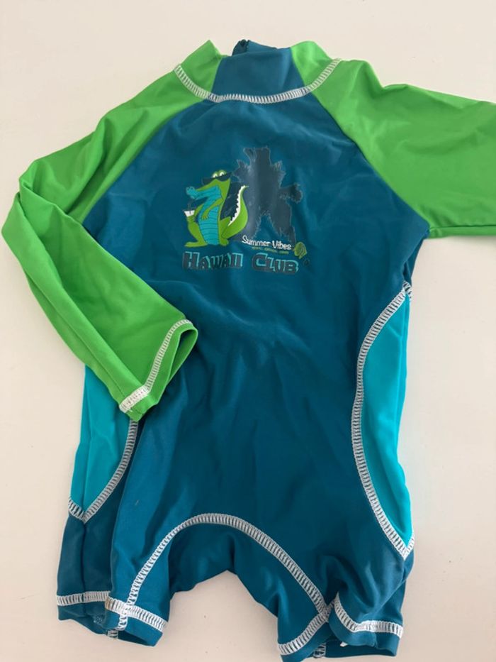 Maillot de bain combinaison piscine 12 mois crocodile orchestra