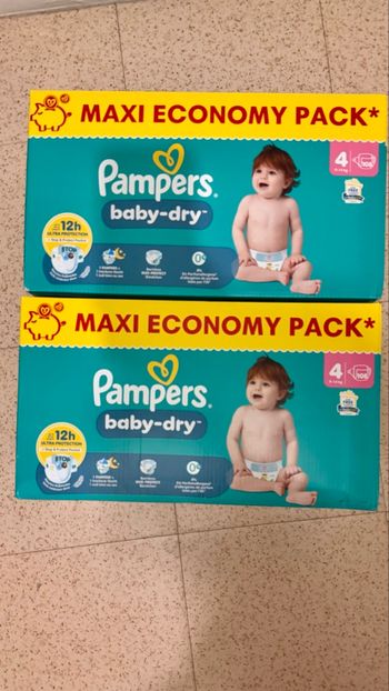 Pampers taille 4