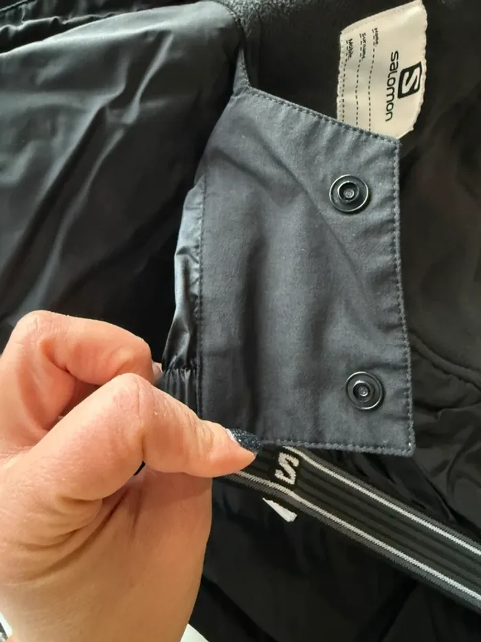 Blouson de ski noir Salomon - photo numéro 7