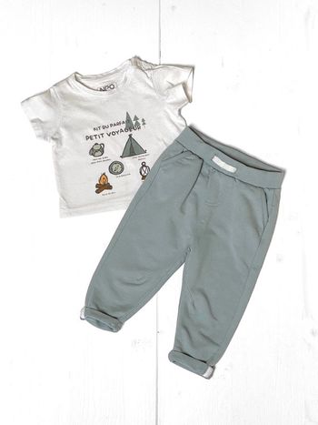 Tee-shirt et jogging, NPO , 6 mois