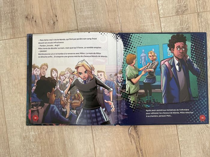 Livre L’histoire de miles Morales Spiderman New Generation - photo numéro 3