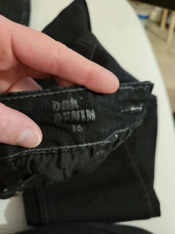 Lot de 5 jeans identiques denim taille 36 - photo numéro 2